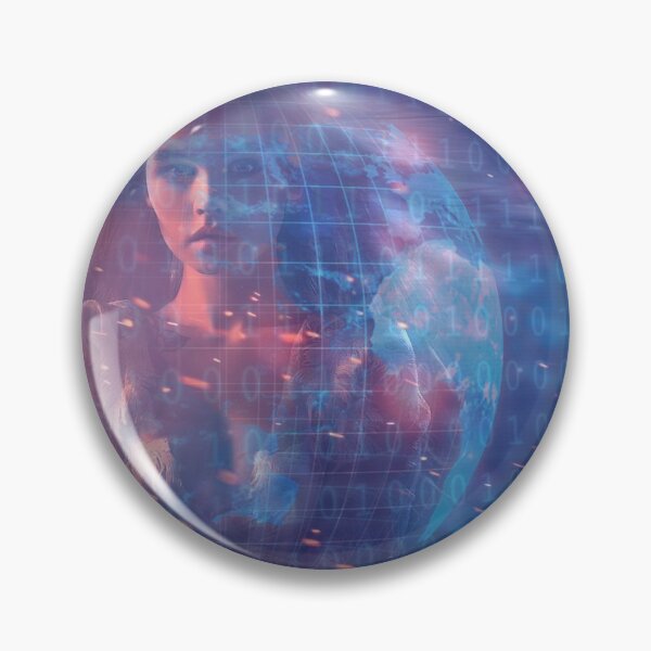 Item preview, Digital Woman Binary Code - 12 designed and sold by Mirage72.