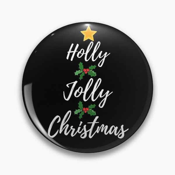 Item preview, Holly Jolly Christmas - Christmas Tree Design - Festive Holiday designed and sold by Seaglassgirl.