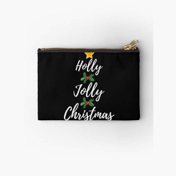 Item preview, Holly Jolly Christmas - Christmas Tree Design - Festive Holiday designed and sold by Seaglassgirl.