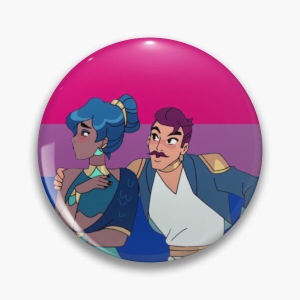 Item preview, Princess Prom Seamista She-Ra Bisexual Flag SPOP designed and sold by feardeargcrafts.