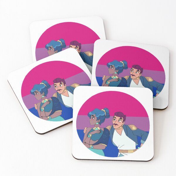 Item preview, Princess Prom Seamista She-Ra Bisexual Flag SPOP designed and sold by feardeargcrafts.
