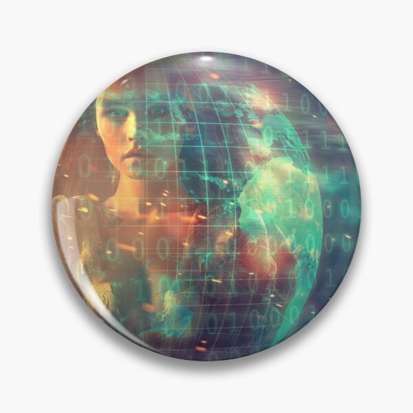 Item preview, Digital Woman Binary Code - 13 designed and sold by Mirage72.
