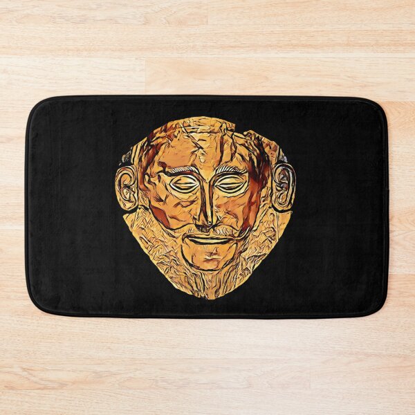 Item preview, Death mask of “Agamemnon” (3) (on black) designed and sold by DotorEaon.
