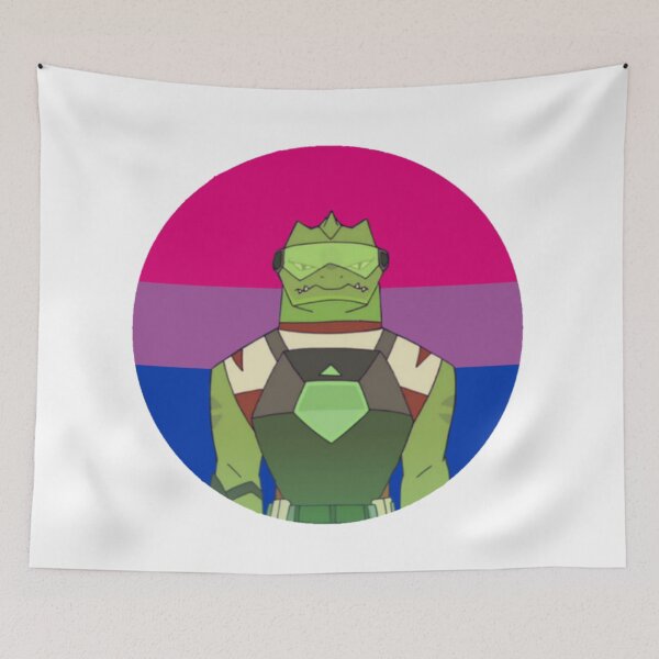 Artikelvorschau, Rogelio She-Ra Bisexuelle Flagge SPOP entworfen und verkauft von feardeargcrafts.