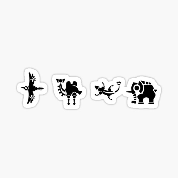 Divine Beasts Sticker