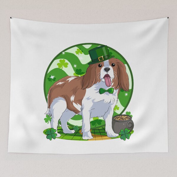 Item preview, Cavalier King Charles Spaniel Leprechaun St. Patricks Day  designed and sold by Nosek1ng.