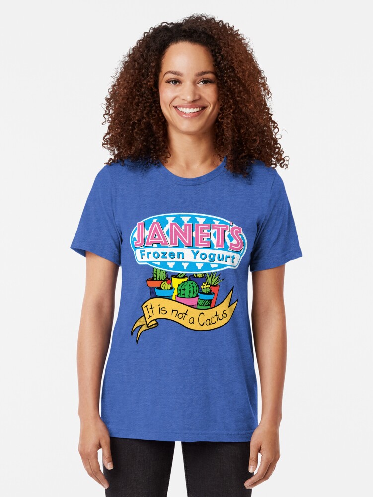 Alternate view of Janets Frozen Yogurt Tri-blend T-Shirt