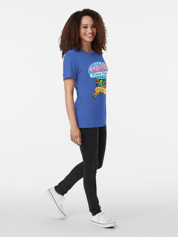 Alternate view of Janets Frozen Yogurt Tri-blend T-Shirt