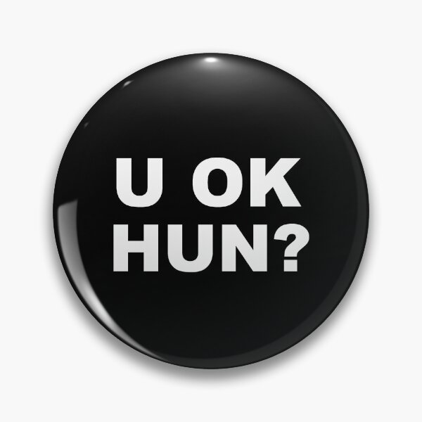 Item preview, U OK HUN? You Okay Hun Funny Meme Saying Joke designed and sold by Draculaura2009.