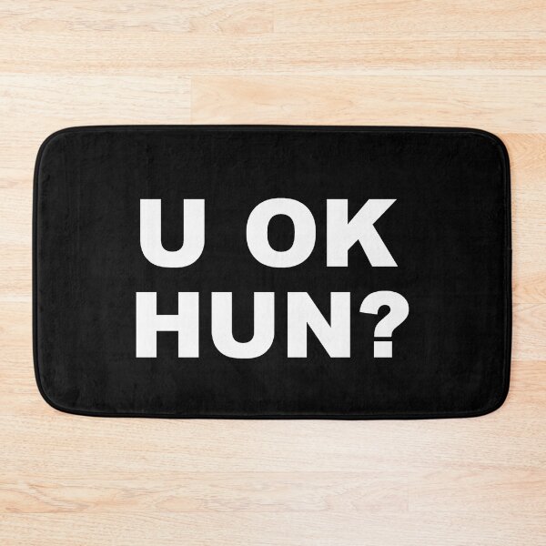 Item preview, U OK HUN? You Okay Hun Funny Meme Saying Joke designed and sold by Draculaura2009.
