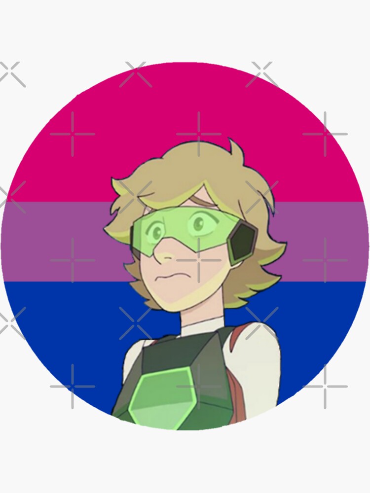 Kyle She Ra Bisexual Flag Spop Sticker For Sale By Queerwriter Redbubble 9376