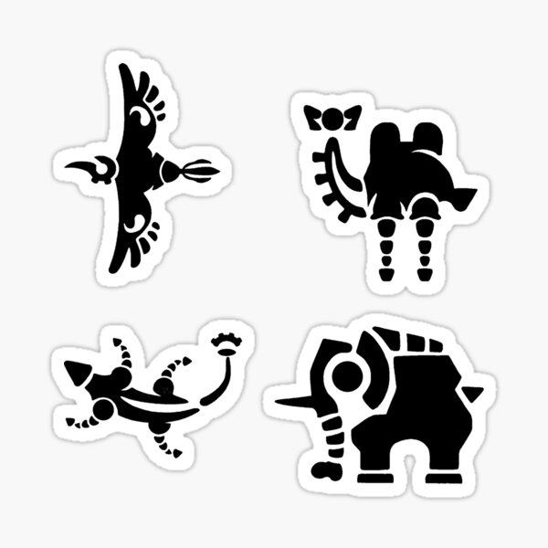 Divine Beasts Sticker