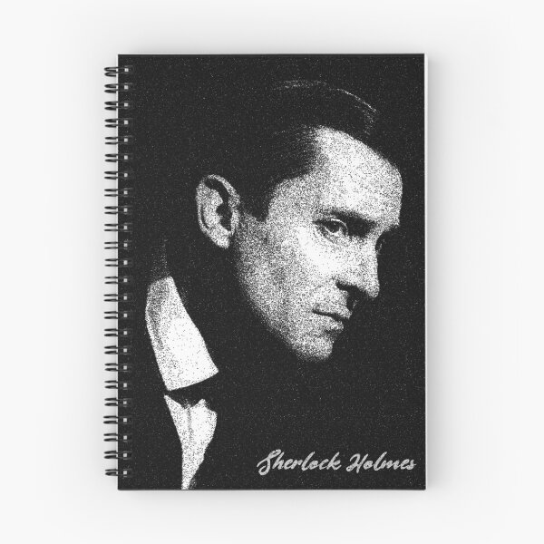 Item preview, Sherlock Holmes Jeremy Brett Stipple Art designed and sold by imageren.