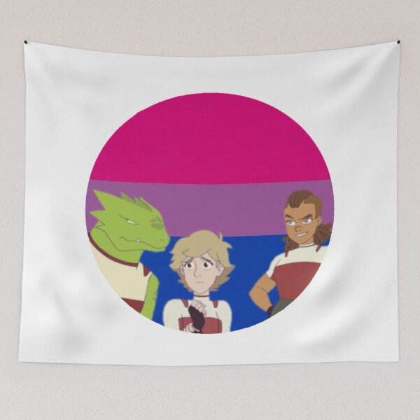 Artikelvorschau, Repkylonnie She-Ra Bisexuelle Flagge SPOP entworfen und verkauft von feardeargcrafts.