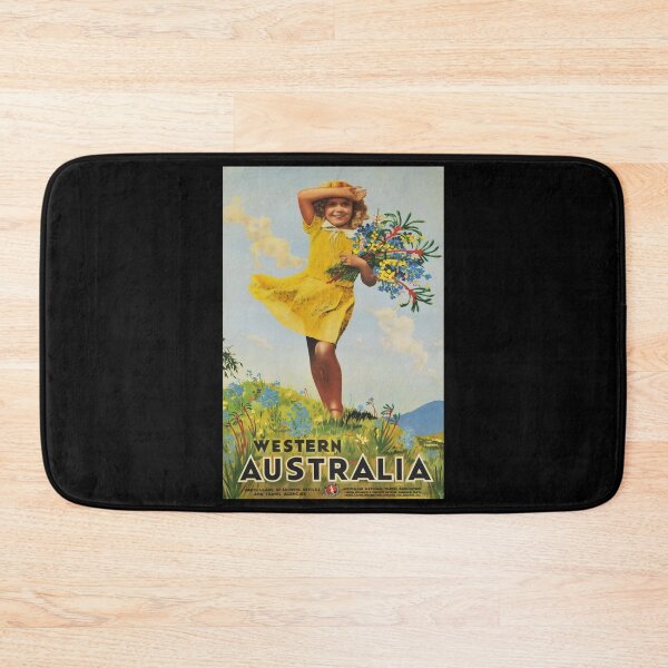 Item preview, retro classic Western Australia poster designed and sold by CorasPosters.