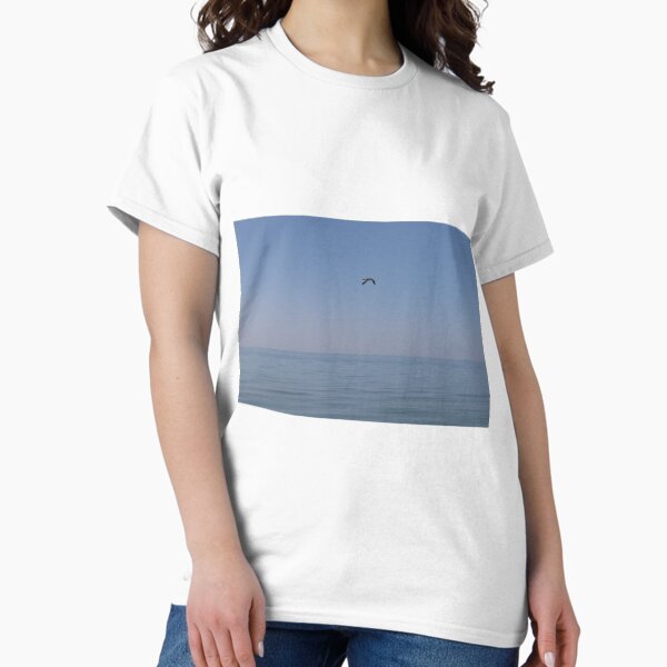 Item preview, Seagull Beach Sky Photograph  designed and sold by Olivia Little.