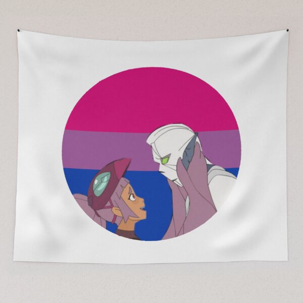 Item preview, Entrapdak She-Ra Bisexual Flag SPOP designed and sold by feardeargcrafts.