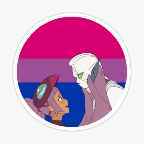 Entrapdak She Ra Bisexual Flag Spop Sticker For Sale By Queerwriter Redbubble 4399