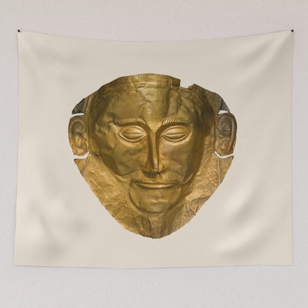 Item preview, Death mask of “Agamemnon” (2) (on cream) designed and sold by DotorEaon.