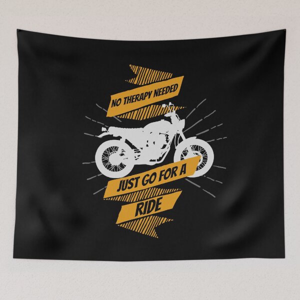 Item preview, No Therapy Needed Just Go For a Ride designed and sold by Spicy Chilli.