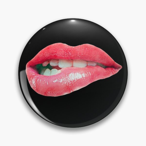 Item preview, Lip Biting  designed and sold by TheBearandBunny.