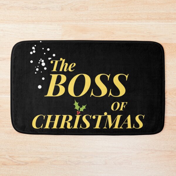 Item preview, The Boss of Christmas - Jusst Boss it.(Fun, Happy, Gold) designed and sold by Rcasadesign.