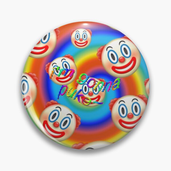 Item preview, I’m gonna puke clown designed and sold by Myrrh-B.