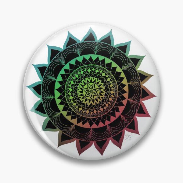 Item preview, Dull Rainbow Mandala designed and sold by KEArtwork.