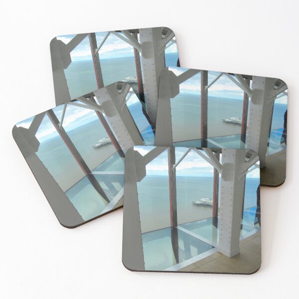 Item preview, Blackpool Tower Glass Floor Blue Sky Day  designed and sold by Andrew Morrell.