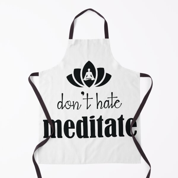 Item preview, Don't hate meditate. designed and sold by Beefytee.