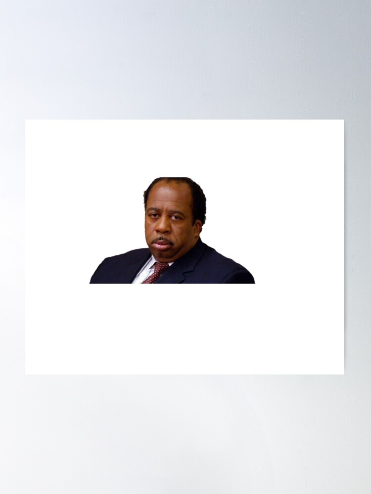 The Office TV Show Stanley Hudson Face Christmas Ornament Funny