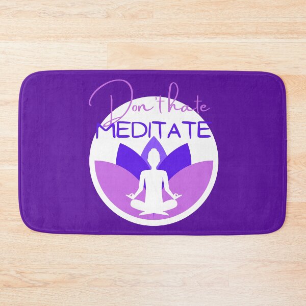 Item preview, Don't hate Meditate designed and sold by S4PPHIRE-DES1GN.