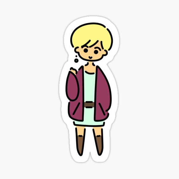 Spring Trilogy: Erika Sticker