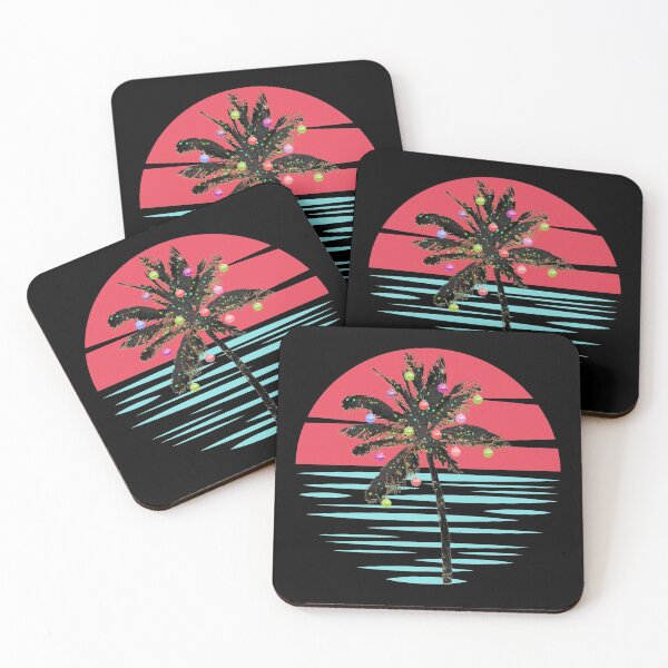 Item preview, Palm Tree Christmas Beach Sunset designed and sold by beachchic.