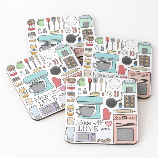 Item preview, Kitchen doodles designed and sold by PridePositivity.