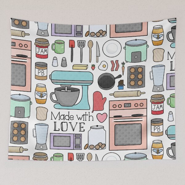 Item preview, Kitchen doodles designed and sold by PridePositivity.