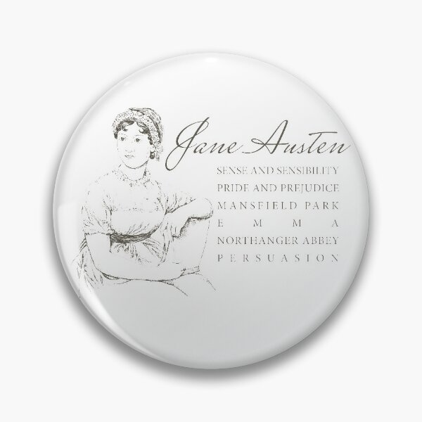 Item preview, Jane Austen designed and sold by fan-tasm.