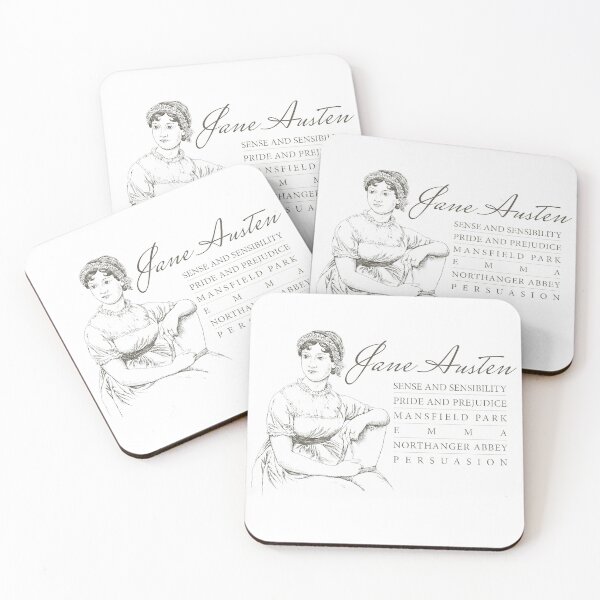 Item preview, Jane Austen designed and sold by fan-tasm.