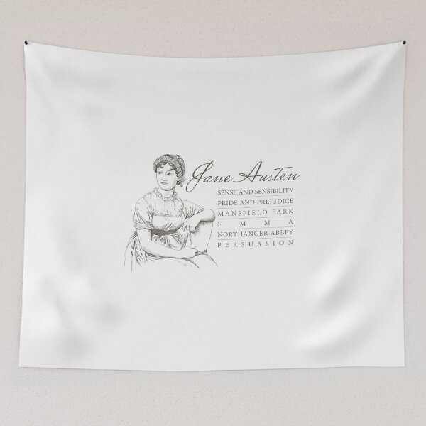 Item preview, Jane Austen designed and sold by fan-tasm.