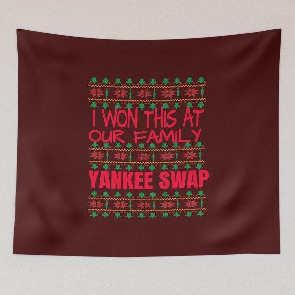 Aperçu de l'œuvre Moche cadeau de Noël Yankee Swap créée et vendue par walkingrock.
