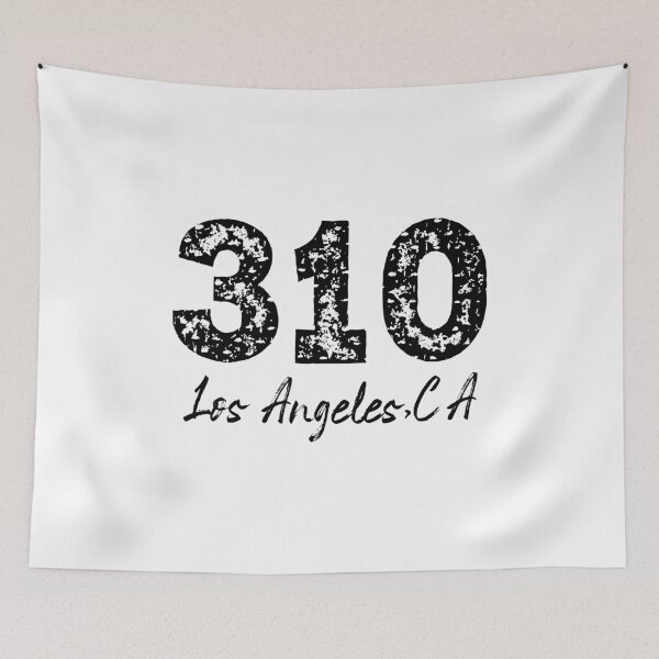 Item preview, 310 Los Angeles Area Code, 310 Area Code, 310 LA, 310 Los Angeles California designed and sold by malibumanhattan.