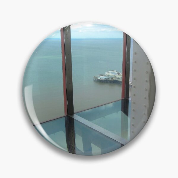 Item preview, Blackpool Tower Glass Floor Blue Sky Day  designed and sold by Andrew Morrell.