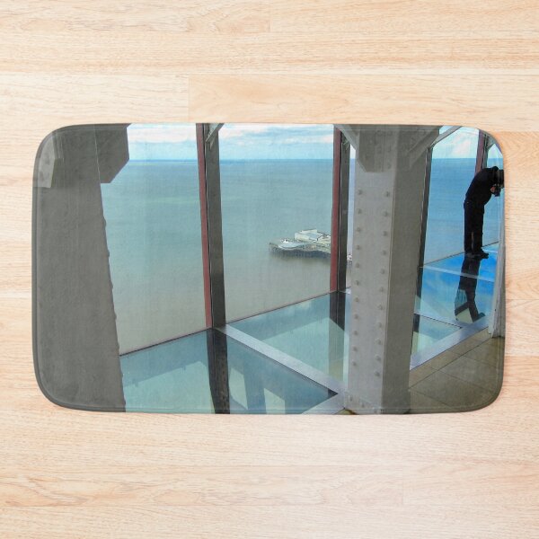 Item preview, Blackpool Tower Glass Floor Blue Sky Day  designed and sold by Andrew Morrell.