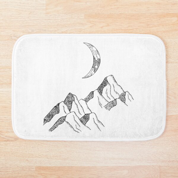Item preview, White Moon Mountain designed and sold by moonstera.