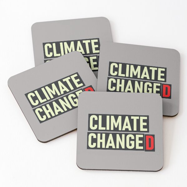 Item preview, Climate Changed Block Words designed and sold by Chubuter.