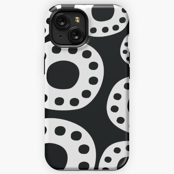 Black and White Gears iPhone Tough Case
