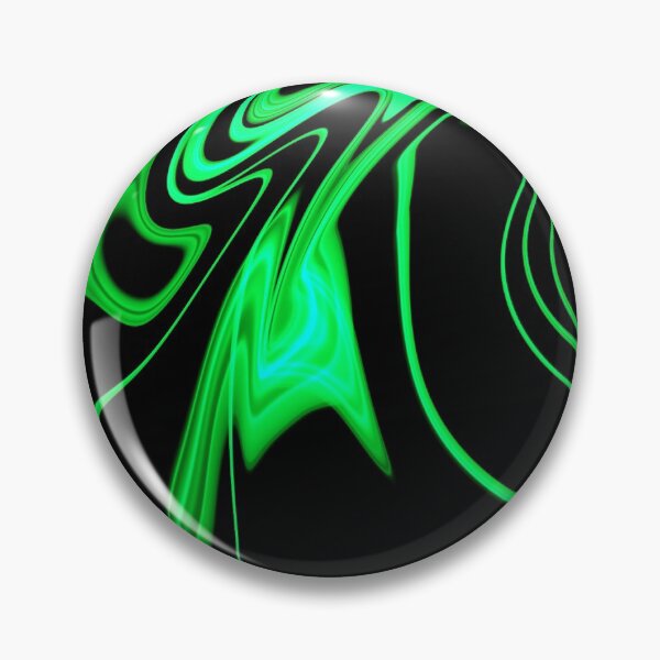 Item preview, Neon green wave designed and sold by Deekiepotato.