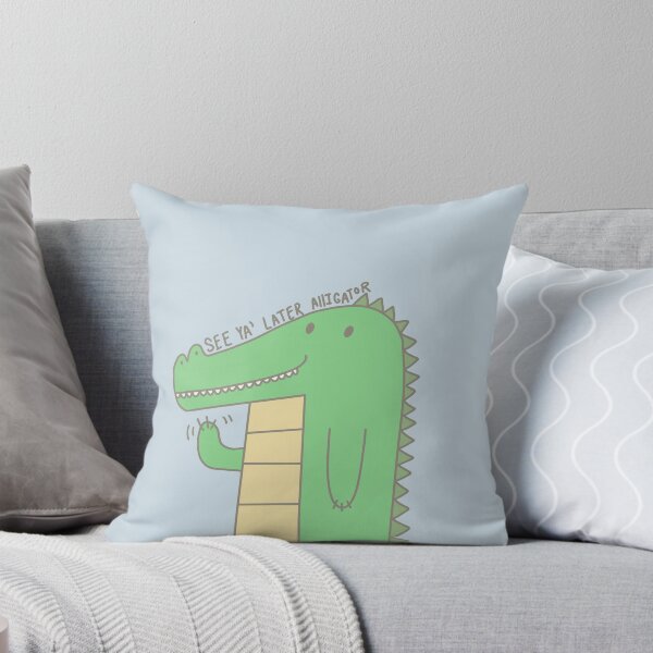 Aperçu de l'œuvre A plus tard, alligator créée et vendue par Oodles of  Doodles.
