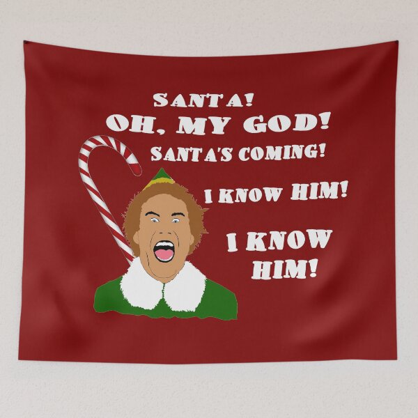 Item preview, Buddy the Elf Quotes designed and sold by MephobiaDesigns.