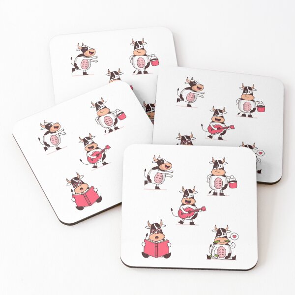 Item preview, Funny and cute cows kawaii pack designed and sold by teledesign.
